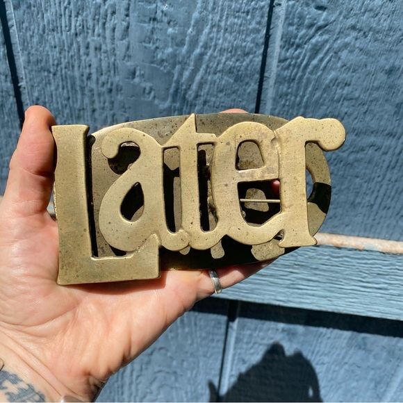 Vintage metal paper clip funny office supplies bill holder paper organization - Picture 8 of 9